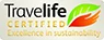 Hotellilla on Travelife Gold -sertifikaatti